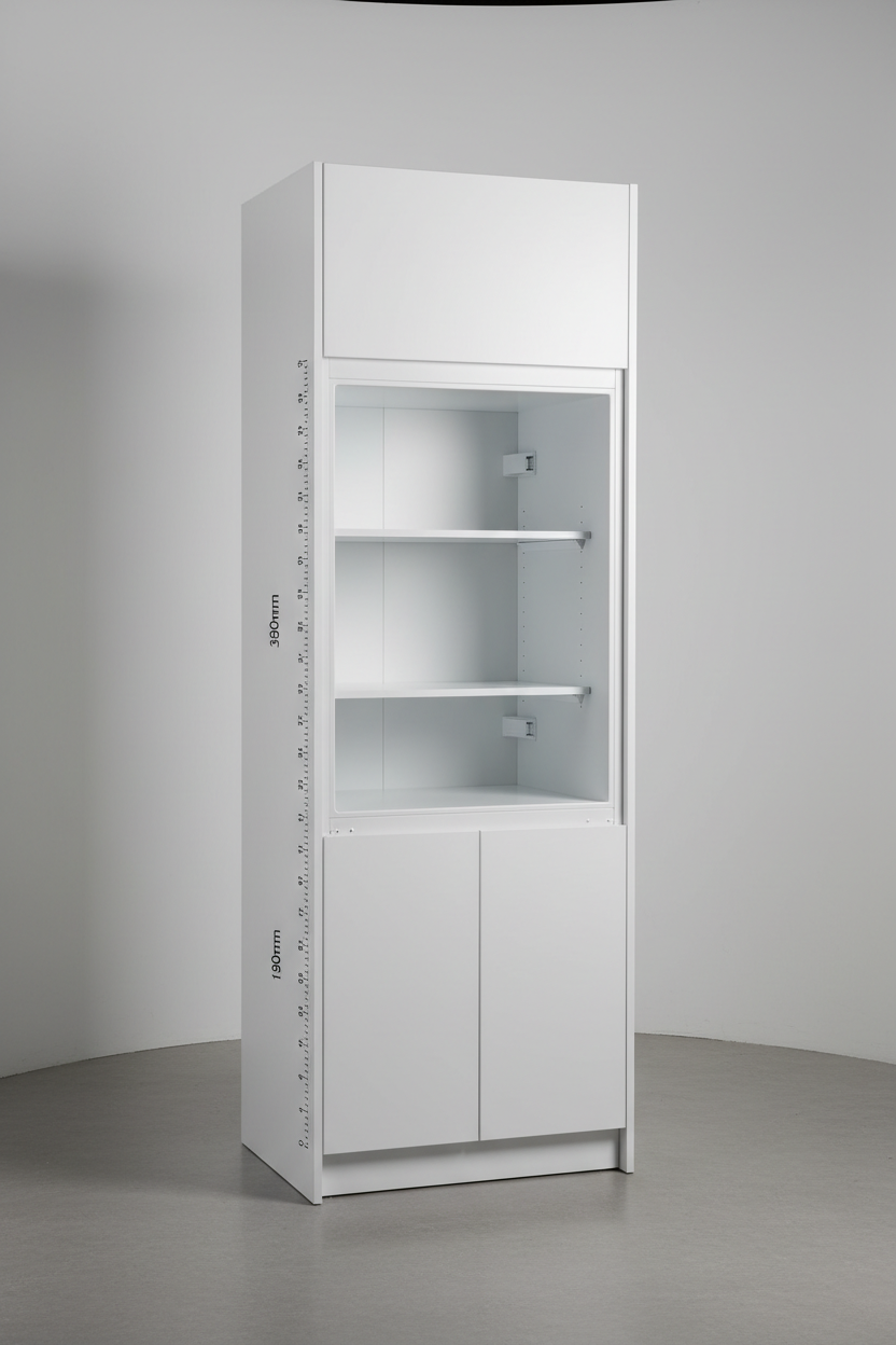 Tall Fridge Cabinet 900mm Detail