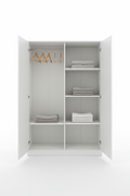 Modern 2 Door Wardrobe 1200mm - Front View