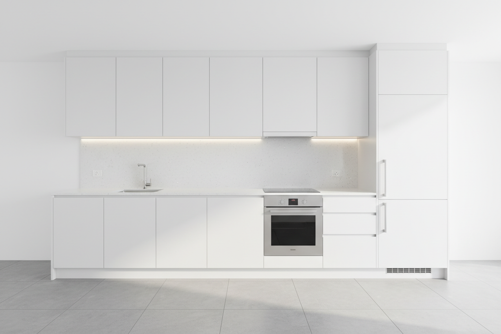 Complete Modern Straight Kitchen 3m - Product View