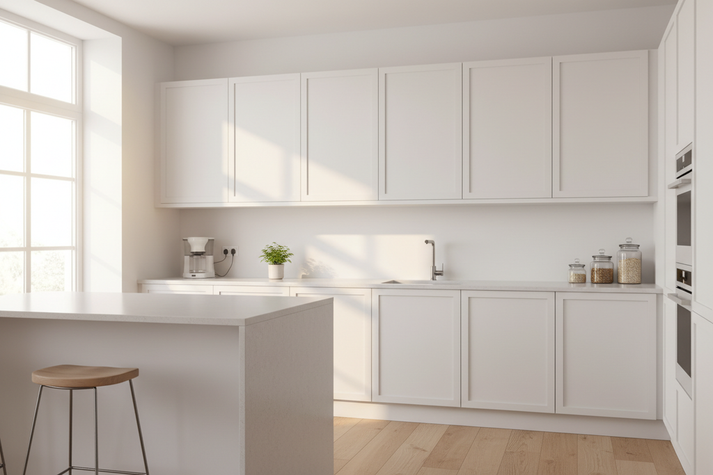 Wall Cabinet 600mm in Kitchen Setting