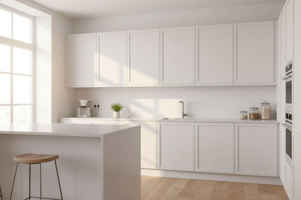 Wall Cabinet 600mm in Kitchen Setting