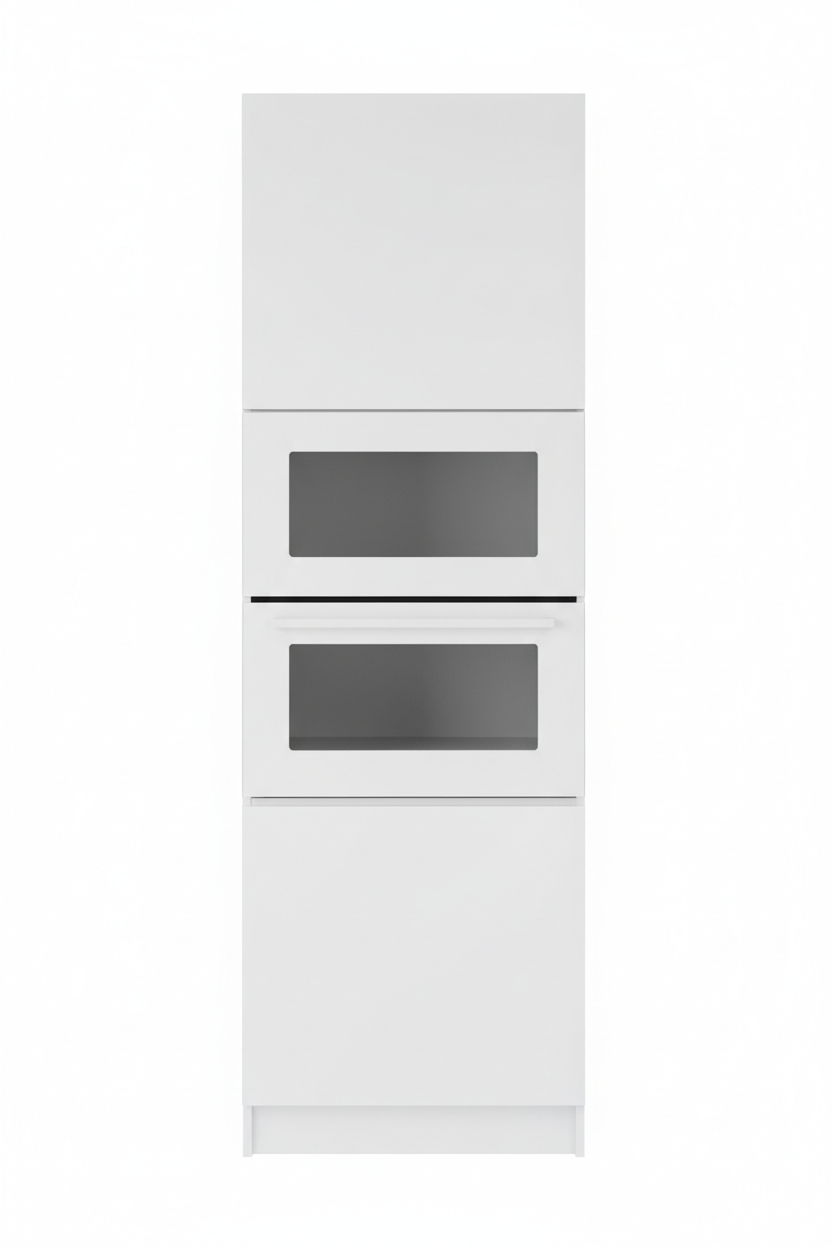 Tall Double Oven Cabinet 600mm - Front View